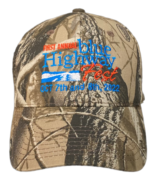 Blue Highway Fest Camo Hat